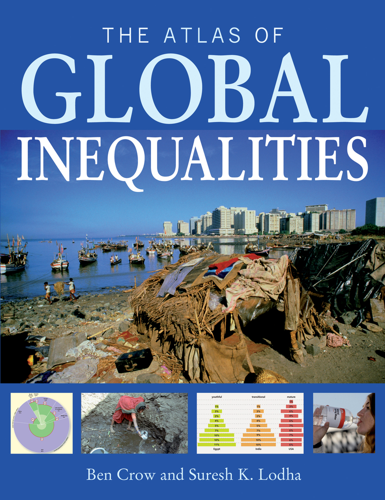 Book cover of Atlas of Global Inequalities by Ben Crow and Suresh Lodha
